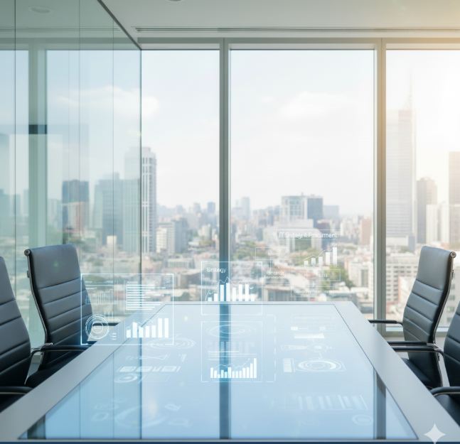 Business office environment