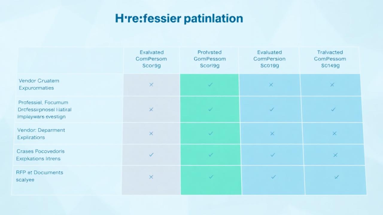 IT Vendor Selection: A Structured Approach to Choosing Partners